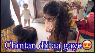 Chintan dii aa gaye ️| family fun | Chetan and Monika ASOPA