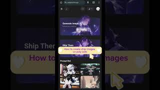 How to create ship images on @polybuzz_ai_official  #polyai #polyaibelike  #aiimages #tutorial