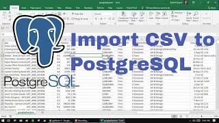  Import CSV Data to PostgreSQL like a PRO | Urdu | Hindi | Raheel Rupani's Ultimate Guide! 