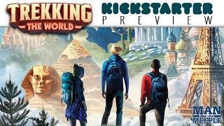 Trekking the World Preview by Man vs Meeple (Underdog Games)