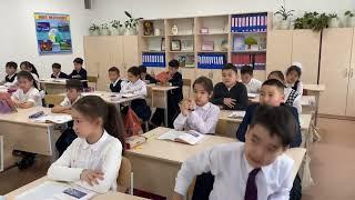 Әдебиеттік оқу «Ғарышкермен сұхбат. Ғарыштық өмір» 4-сынып. Сарманова Алина