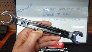 FLARE NUT WRENCH SET SERIES EPISODE (6) MILWAUKEE, UNBOXING, DID THEY FALL SHORT 