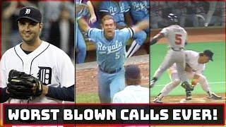 The 10 WORST Umpire Moments In MLB HISTORY..