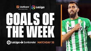 LaLiga Goals of the Week 35: Gomez & Iglesias | LiveScore 360° Replay