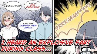 The prettiest girl at our school farted during class so I took the blame... [Manga dub]