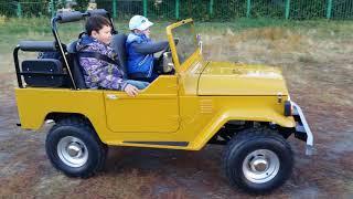 # детский автомобиль на бензине # Детский автомобиль своими руками #junior car #mini jeep