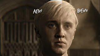 Draco Malfoy pre-sharpened+coloured scenes for editing (hbp) 3x4 format, mega link included!