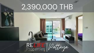 Pattaya | 41 sqm one-bedroom condo for sale near the beach in Pratumnak!