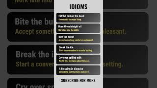 Top 15 idioms and phrases | idoms |phrases | idioms and phrases in english #idioms #phrases #shorts