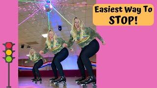 Mastering The Art Of Stopping On Roller Skates!