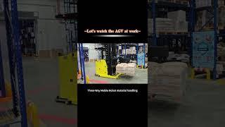 -Let's watch the AGV at work- #qualityforklifts