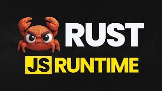 Build a JS Runtime in Rust