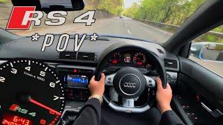 B7 AUDI RS4 POV DRIVE STAGE 2 MRC 440BHP