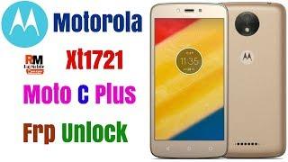 Motorola XT1721 [moto c plus] Google Account Bypass