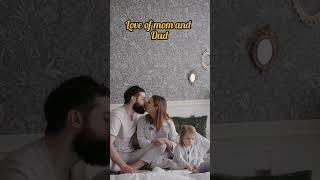 #love of mom and dad #shorts #couple #kiss