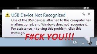 How to fix Iphone not recognized on windows 7