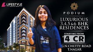 Lifestyle Housing Podium Project Review: Flat For Sale in T Nagar, Chennai | 98840 35958 Uberluxury