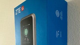 ZTE MU5120 Portable 5G router vs iPhone 15 Pro Max