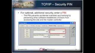03 Set Network Configuration Doors32 SW Basic
