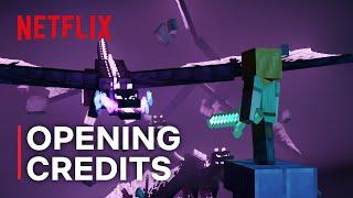 If Minecraft had a Netflix Opening Credits