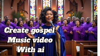 Turn Bible Verses into Viral Gospel Songs Using FREE AI Tools (No Skills Needed!)