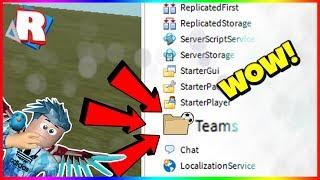 MINI.LESSON#2 |ROBLOX STUDIO LEARNING HOW TO ENABLE THE "TEAMS" FOLDER IN YOUR MODE!? HOW?!