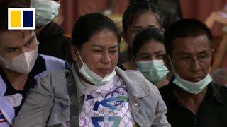 Thai school bus fire victims returned home