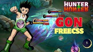 Gon Freecss skill effect reveal ! | MLBB X HxH | Dyrroth | Hunter x Hunter |