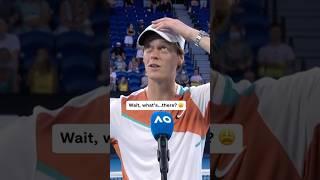 Jannik Sinner had a lucky charm in Melbourne  #AusOpen #AO2025 #tennis