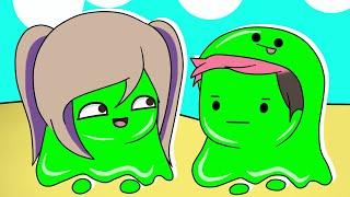 ROBLOX PERO SOMOS SLIME | LYNA Y CHOCOBLOX ROBLOX SLIME SHAPE OBBY