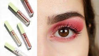 STILA DUPE?! PIXI LIQUID FAIRY LIGHTS REVIEW + EYE SWATCHES | QUEENSHIRIN