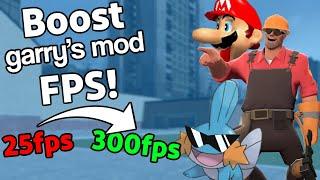 How to Boost Garry's Mod FPS and Performance! (GMod Tutorial)