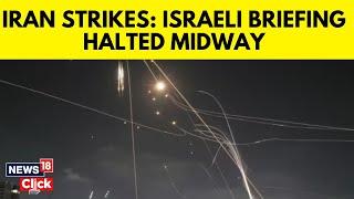 Israeli Military Briefing Interrupted By Iranian Missile Attack On Israel | Israel Iran War | N18G