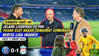 Leg dua liverpool vs PSG ‼️Ucapan Arne Slot yang Picu Kebangkitan Liverpool, mo salah raja nya raja