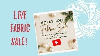 Holly Jolly Fabric Sale