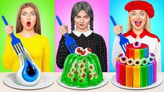 Wednesday vs Grandma Cooking Challenge | Edible Battle by Super Hyper DO