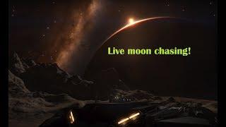 Lets play with the fastest moon in the Galaxy! - Elite Dangerous - Live