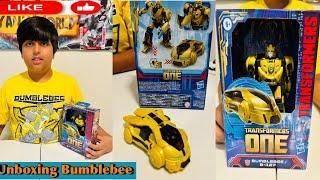 Unboxing Transformers One Toy “Bumblebee B-127”