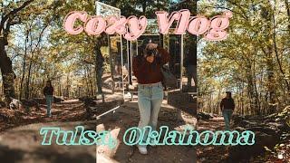 A Cozy Hiking & Reading Vlog | Tulsa, Oklahoma