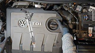 Replace injector + teach - Golf VI 1.6 TDI