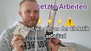 Wohnzimmer Renovierung #6 /es ist vollbracht/letzte Feinheiten noch und eimal noch am Strom arbeiten