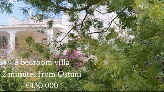 Cute two bedroom villa for sale, 2 minutes from Ostuni in Puglia, Italy