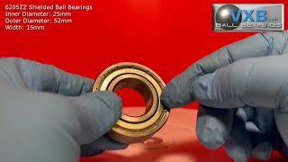 Comparison 25mm inner diameter-Bore-ID Ball Bearing 6205ZZ vs Taper roller Wheel Bearing 30205