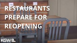 Restaurants prepare for cautious reopening