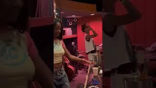 Ayra Starr and Jaden Smith vibing to Commas #producedbyLONDON #commas #afrobeats #thisizlondon