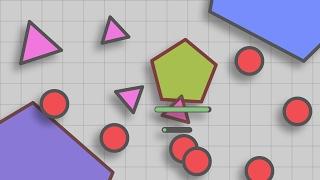 I AM A GREEN PENTAGON! PLAYING AS A GREEN PENTAGON IN FFA! (Diep.io FFA Modding)