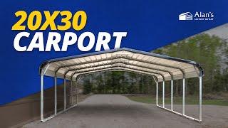 The Ultimate 20x30 Carport Guide: Benefits & Where To Buy