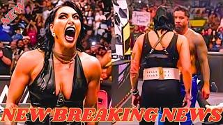 "Massive Sad NewsWWE Star Rhea Ripley & Jey Uso Shock WWE Fans with Emotional Reveal" 