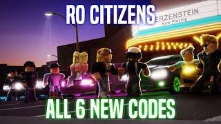 RoCitizens [New Cars] Codes! All 6 New Codes in Ro Citizens!