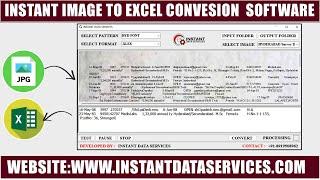 Image to Excel 100% accuracy conversion software | Converter